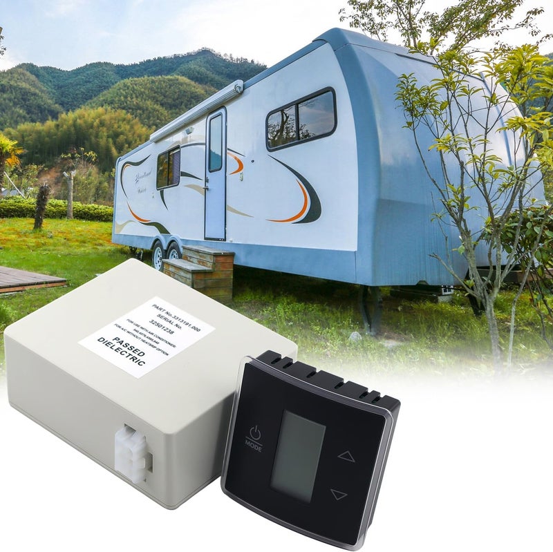 QHHR 3316230.000 RV Wall Thermostat/Relay Box Heat/Cool for Dometic for RV/Camper Conditioners 3316230.700 with Black Wall Thermostat 3316230.714 - Image 3